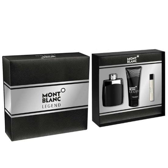 Mont Blanc Legend 3 Piece Gift Set – JawsFragrance.com