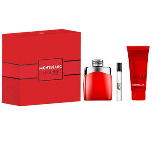 Mont Blanc Legend Red 3 Piece Gift Set – JawsFragrance.com