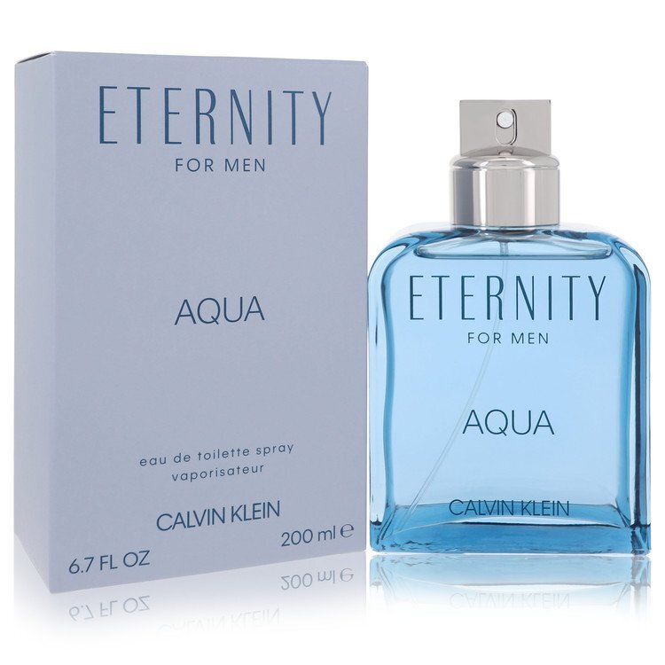 Eternity Aqua by Calvin Klein Eau De Toilette Spray 6.7 oz (Men) – JawsFragrance.com