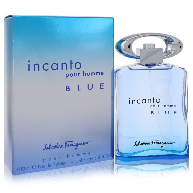 Incanto Blue by Salvatore Ferragamo Eau De Toilette Spray 3.4 oz (Men) – JawsFragrance.com