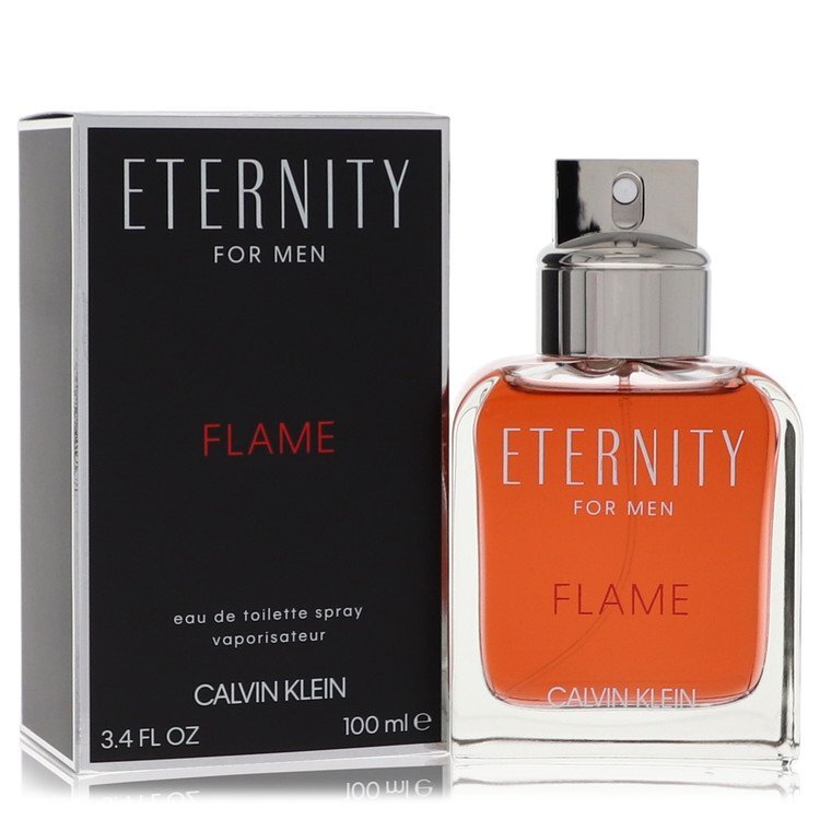 Eternity Flame by Calvin Klein Eau De Toilette Spray 3.4 oz (Men) – JawsFragrance.com