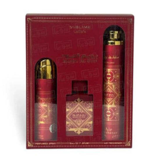 Lattafa Badee Al Oud Sublime 3 Piece Gift Set – JawsFragrance.com
