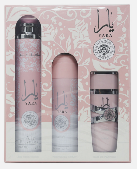 Lattafa Yara 3 Piece Gift Set – JawsFragrance.com