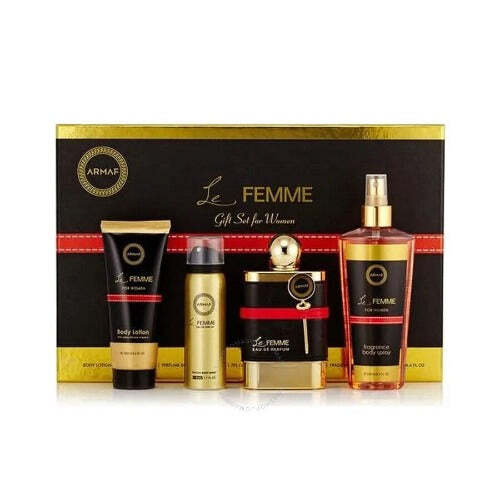 Armaf Le Femme 4 Piece Gift Set – JawsFragrance.com