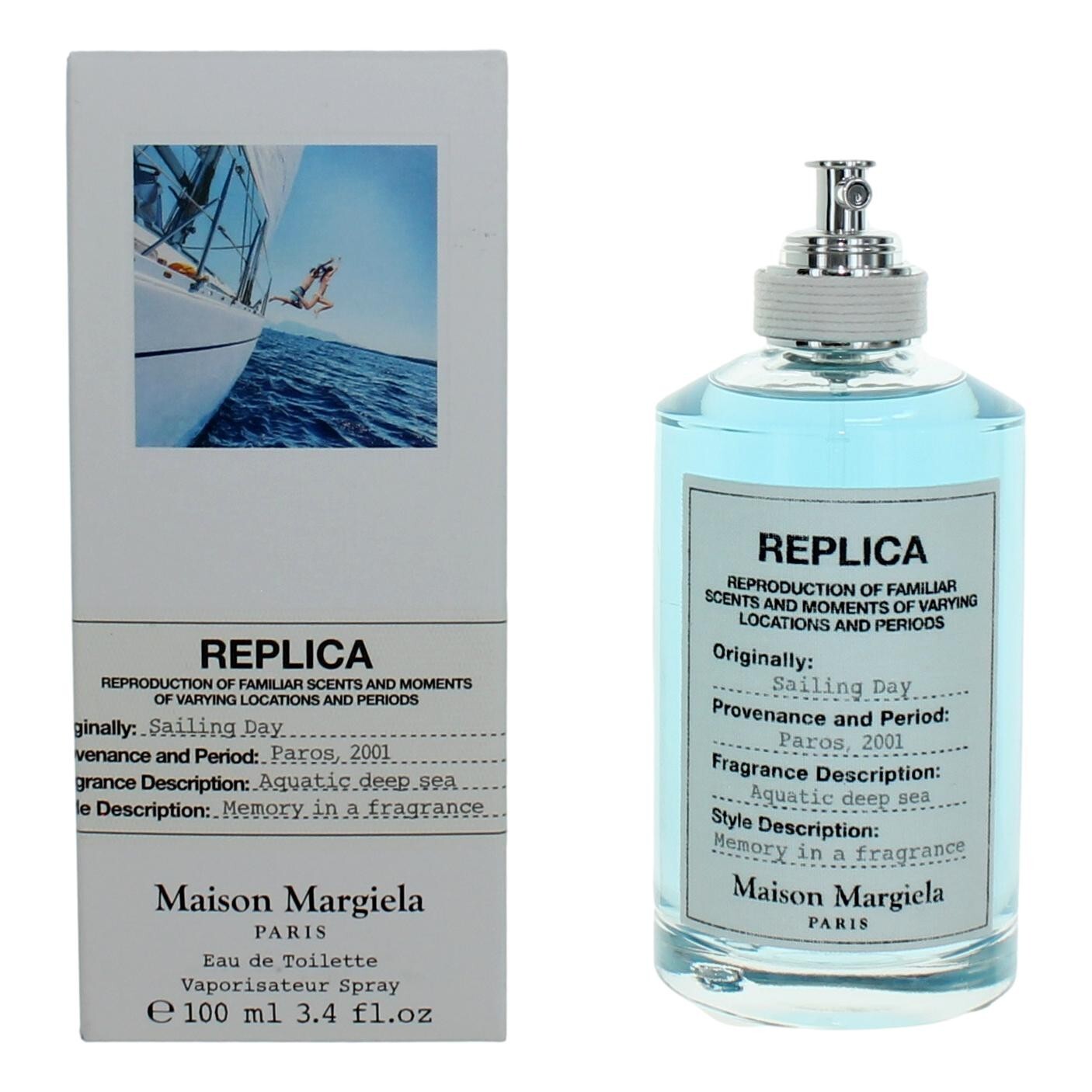 Replica Sailing Day by Maison Margiela, 3.4 oz Eau De Toilette Spray for Unisex – JawsFragrance.com