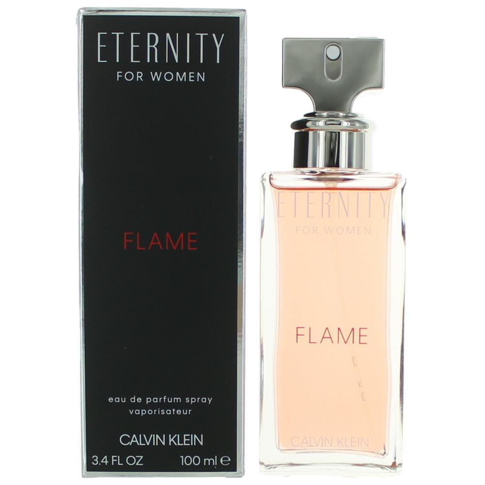 Eternity Flame by Calvin Klein, 3.4 oz Eau De Parfum Spray for Women – JawsFragrance.com