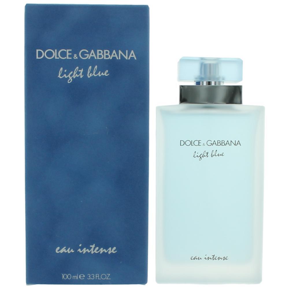 Light Blue Eau Intense by Dolce & Gabbana, 3.3 oz Eau De Parfum Spray for Women – JawsFragrance.com