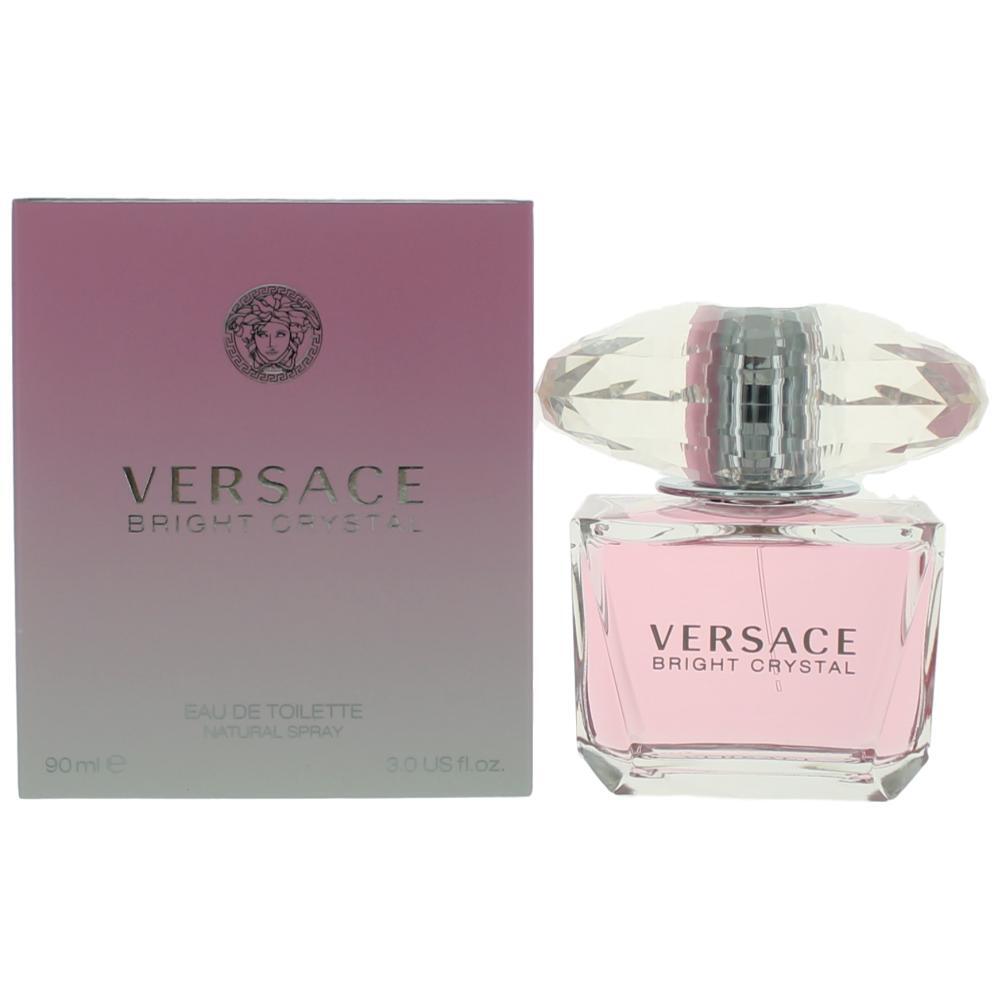 Versace Bright Crystal by Versace, 3 oz Eau De Toilette Spray for Women – JawsFragrance.com