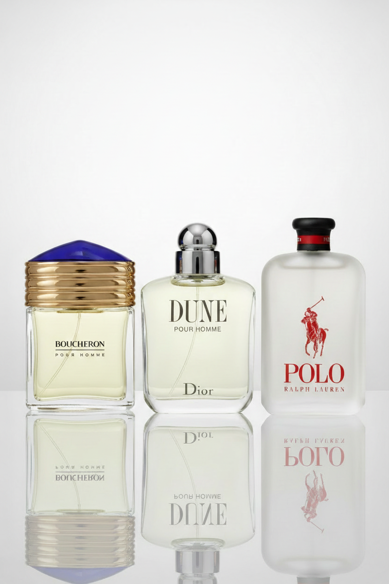 Men's Cologne Collage - Stacked Light